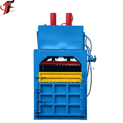 Hydraulic Vertical Used Clothes Cardboard Baling Press Machine Scrap Paper Baler