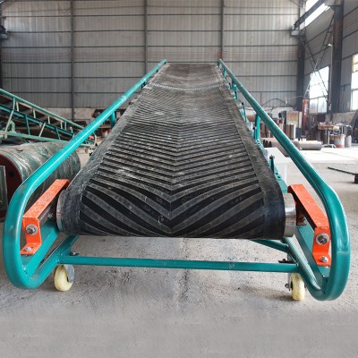 Adjustable Height Flexible Movable Custom Rubber Mobile Belt Conveyor