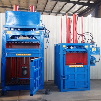 Vertical Plastic Hydraulic Press Machine for baling Plastic Bottle