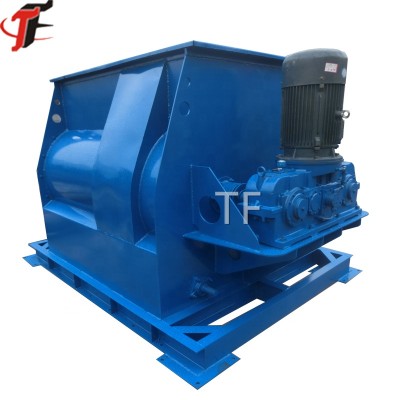 Biaxial Agravic Mortar Twin Shafts Cement Powder Paddle Mixer